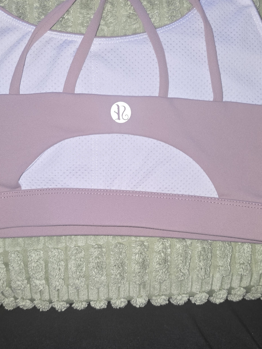 lululemon athletica Dusty Pink Strappy Sports Bra Size S